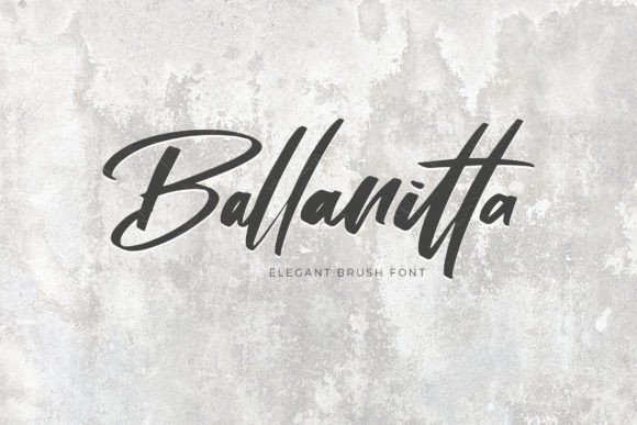 Bellanitta: The Elegant Brush Script Font for Web Design