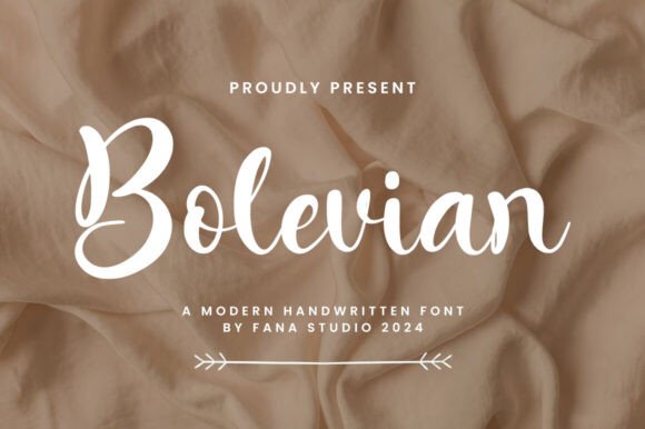 Bolevian: A Script Handwritten Font for Editorial Design