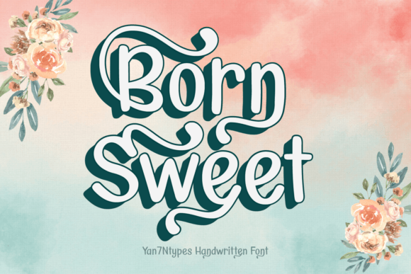 Born Sweet: A Script Handwritten Font for Editorial Design