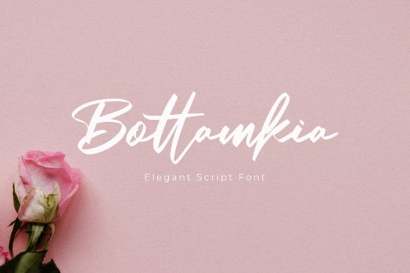 Bottamkia Font for Bold Web Design