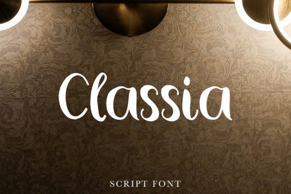 Classia Font: Elevating Editorial Design with Handwritten Elegance