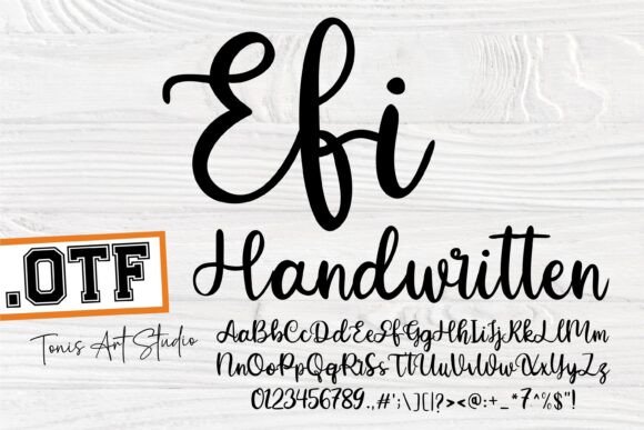 Efi: The Elegant Script Font for Modern Branding