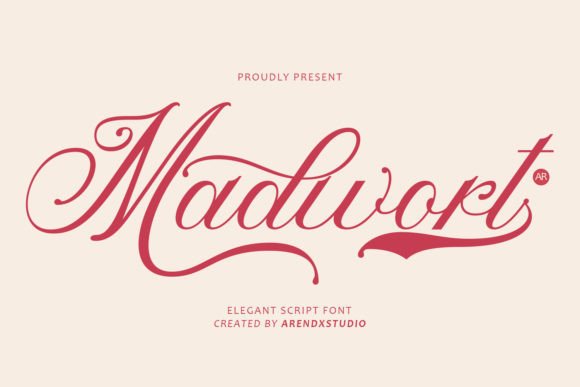 Madwort: A Stylish Handwritten Script Font for Branding