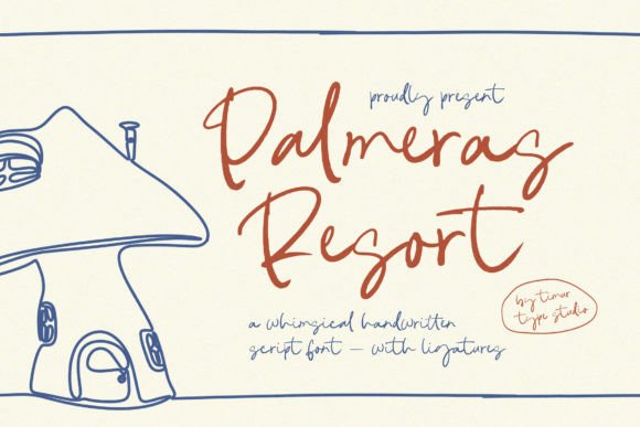 Palmeras Resort Font for Editorial Design