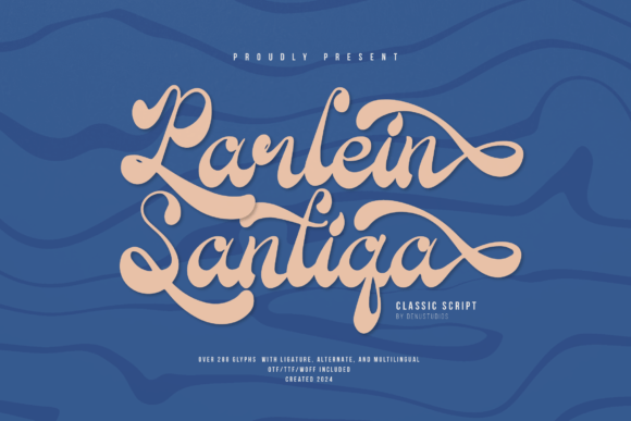 Parlein Santiqa Font for Elegant Web Design