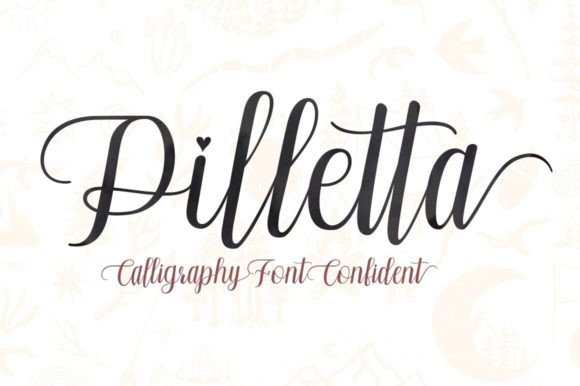 Pilletta: The Elegant Script Font for Makers