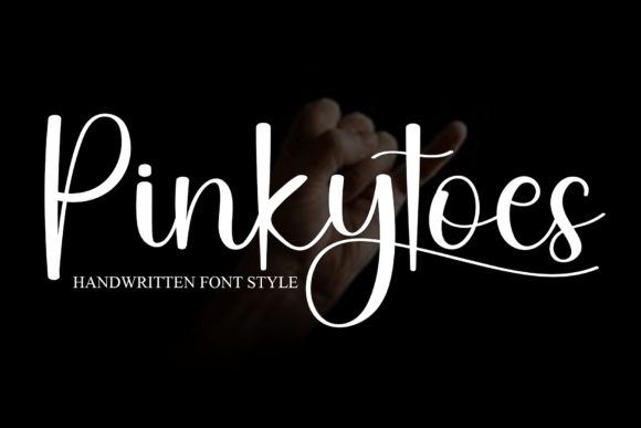 Pinkytoes Script Font for Elegant Craft Designs