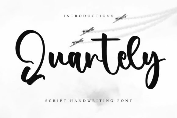Quartely Font: A Sweet Script for Branding
