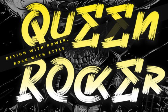 Queen Rocker Font Review for Bold Branding