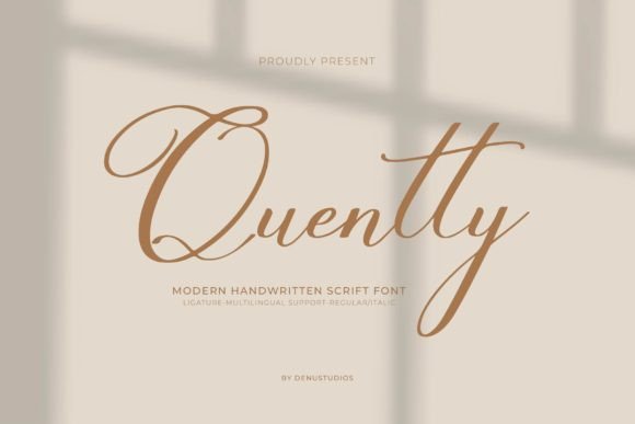 Quentty Typeface for High-Impact Campaigns