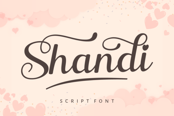 Shandi Script Font for Editorial Design