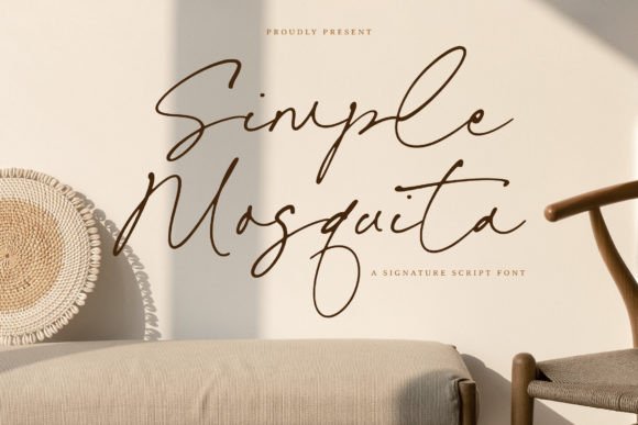 Simple Mosquita: The Signature Font for Digital Elegance