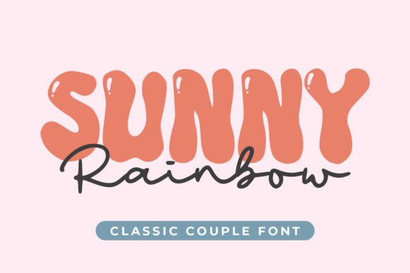 Sunny Rainbow Duo: A Versatile Web Typeface