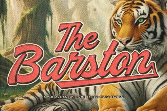 The Barston: A Vintage Script Font for Branding