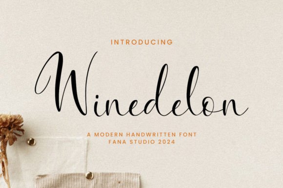 Winedelon Script Font for Elegant Branding